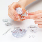 3D Silver Wolf Crystal Puzzle