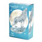 3D Silver Wolf Crystal Puzzle
