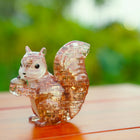 3D Squirrel Crystal Puzzle