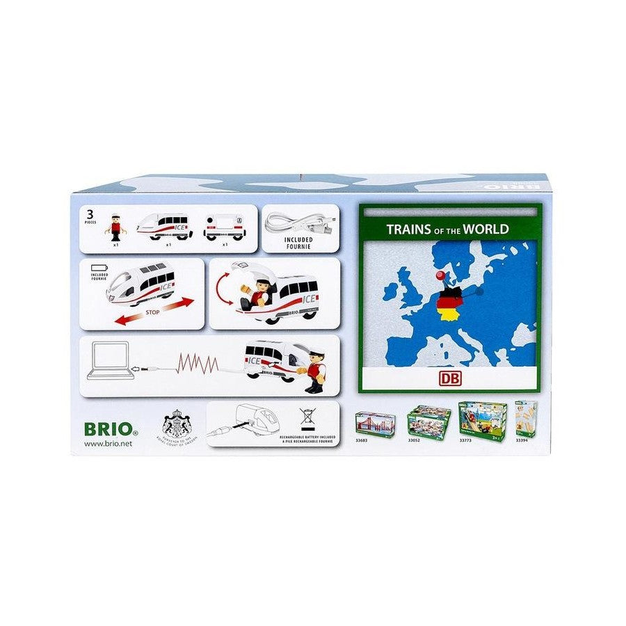 3pc Ice Rechargeable Train
