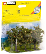 HO Apple Trees with Fruits (8cm) 3pcs