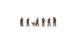 N Special Task Force (6 Figures, 1 Dog)