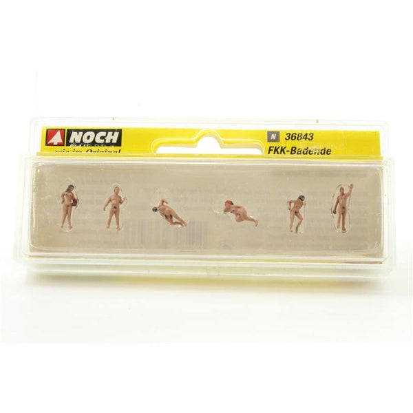 N Nudists (3 Men, 3 Women)