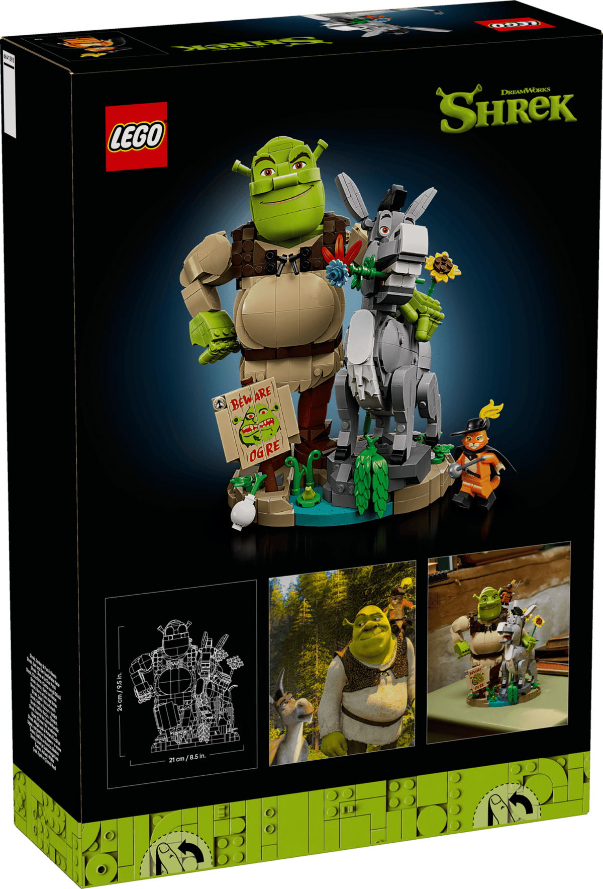 Shrek, Donkey & Puss in Boots