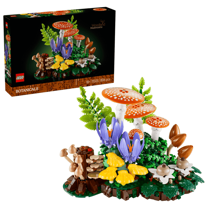 BOTANICALS - Woodland Mushrooms