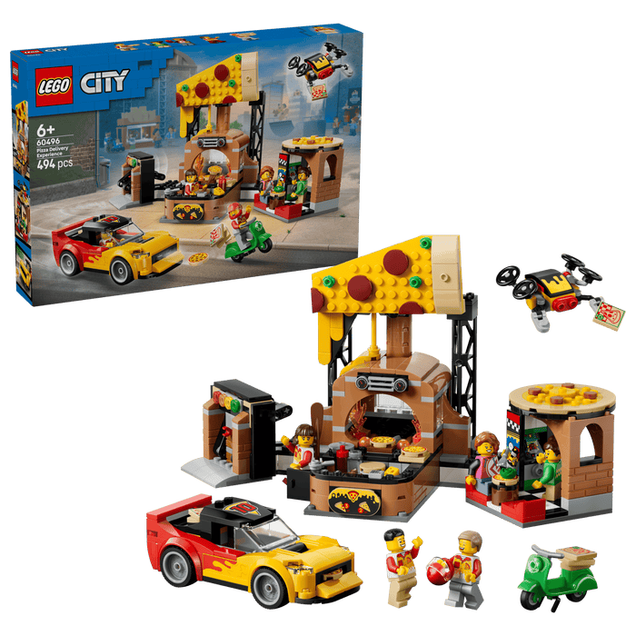 CITY - Pizza Delivery Experience with Vehicles