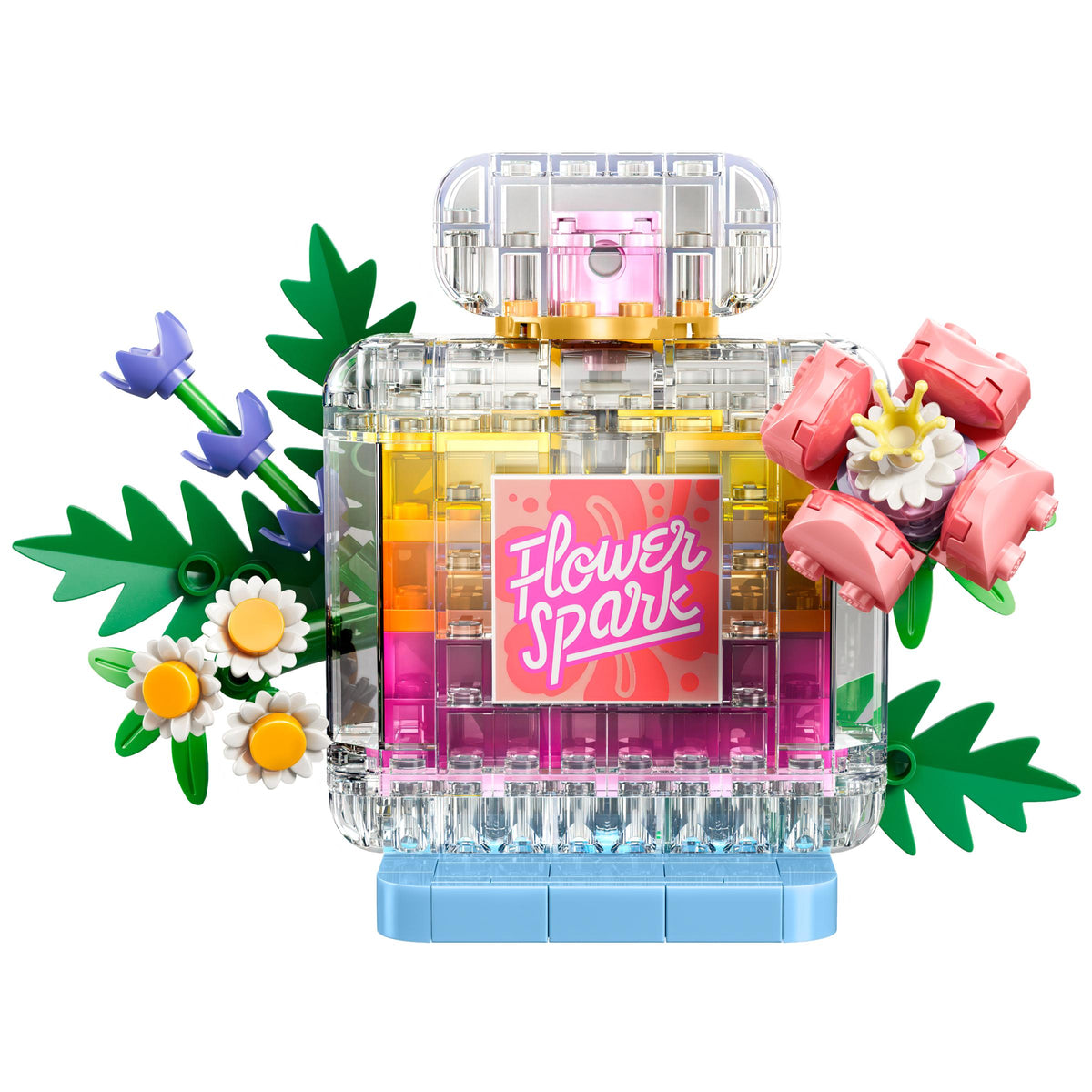 CREATOR 3-in-1 - Floral Decor Perfume Bottle