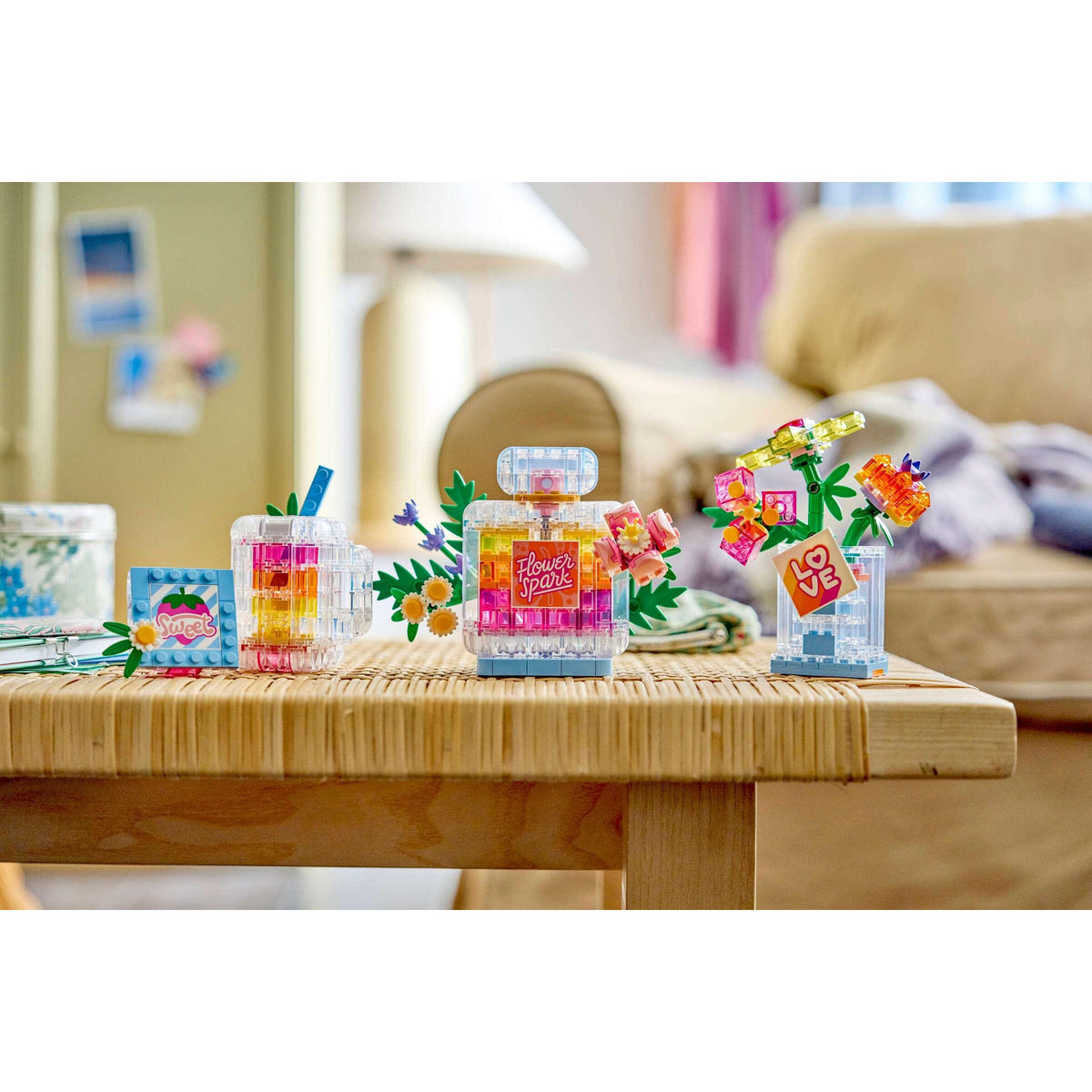 CREATOR 3-in-1 - Floral Decor Perfume Bottle