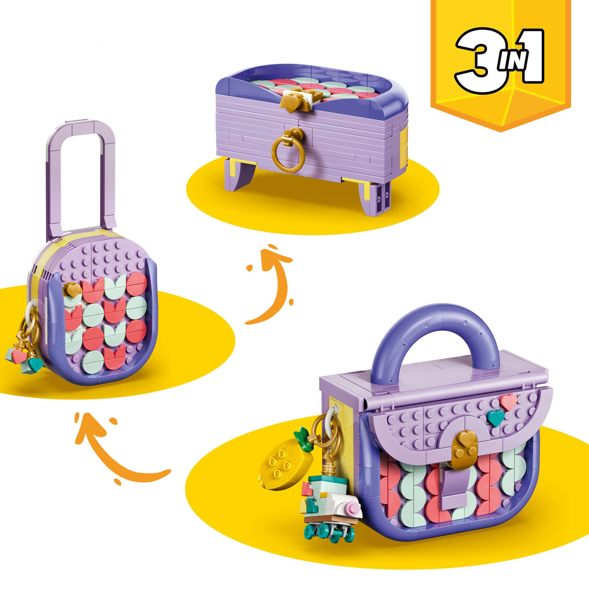 CREATOR 3-in-1 - Art Fashion Bag with Storage