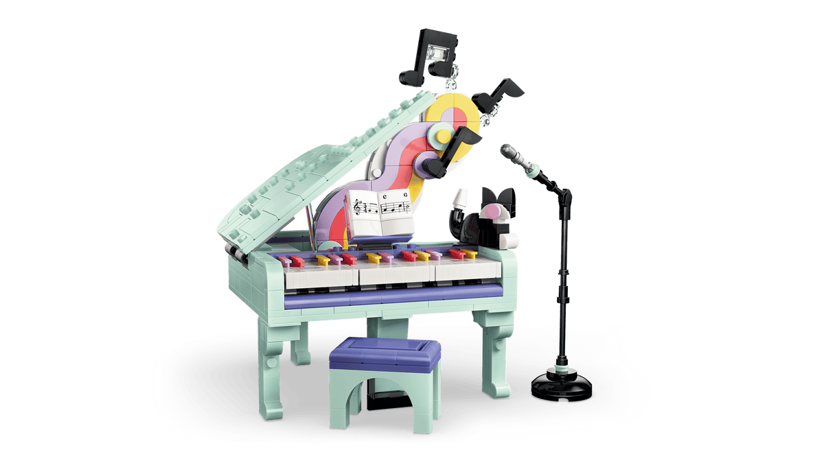 CREATOR 3-in-1 - Music Decor Piano with Cat