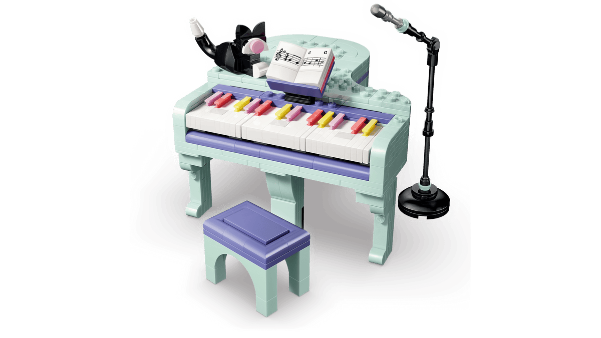 CREATOR 3-in-1 - Music Decor Piano with Cat