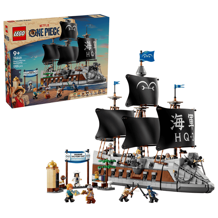 ONE PIECE - Garp's Marine Battleship