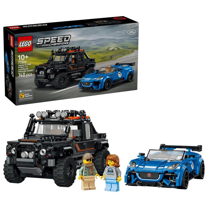 SPEED CHAMPIONS - Jaguar Project 7 & Land Rover Defender