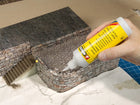N 3D Cardboard Sheet Old Town Pavement 25×12.5cm