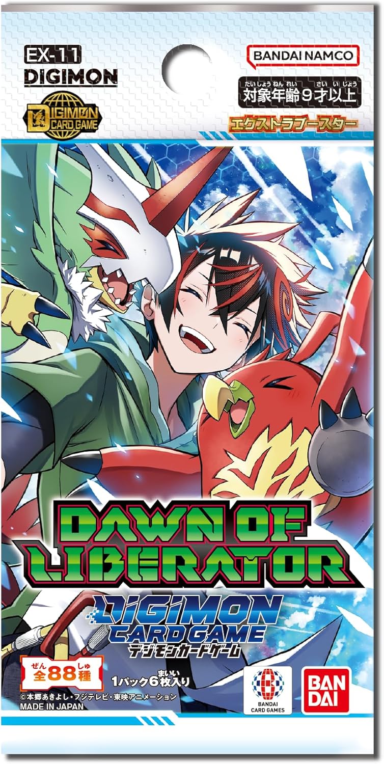 Digimon Card Game: Extra Booster - Dawn of Liberator [EX-11] 1pc