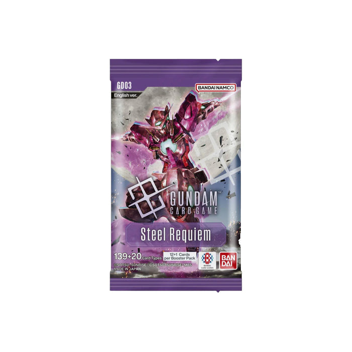 Gundam Card Game: Booster - Steel Requiem [GD03] 1pc