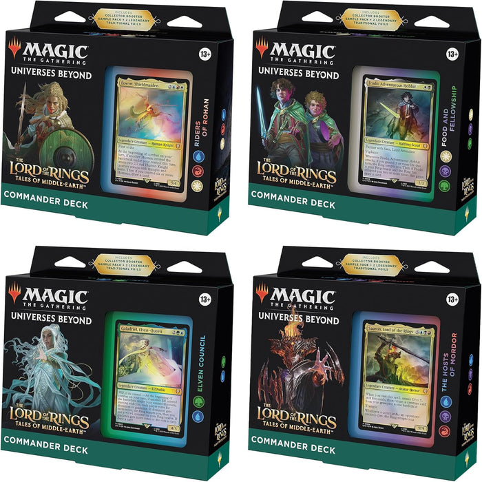 Magic the Gathering The Lord of the Rings Tales of Middle-Earth Commander Decks 1pc
