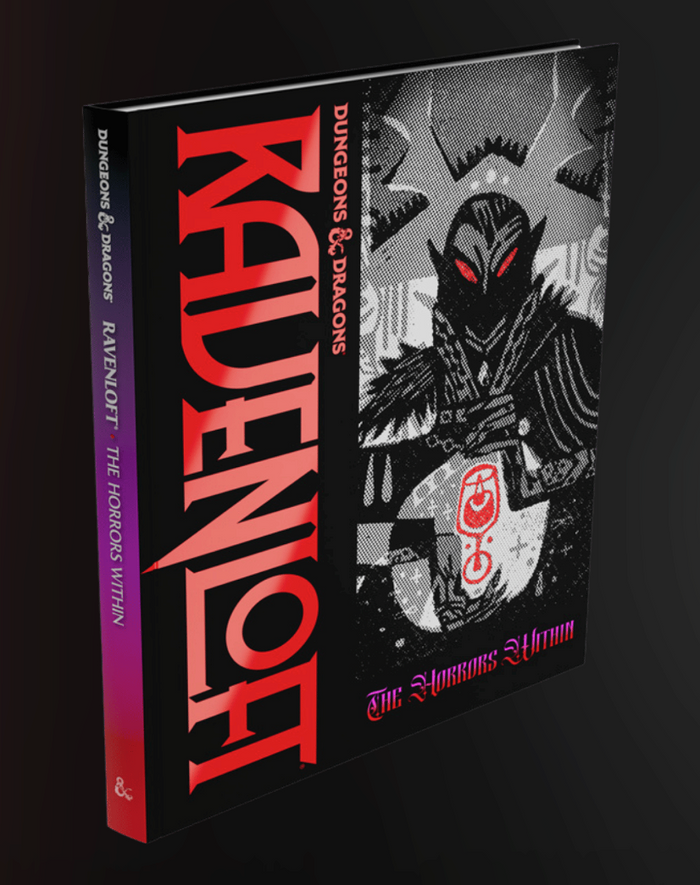 D&D Dungeons & Dragons Ravenloft the Horrors Within Hardcover Alternative Cover