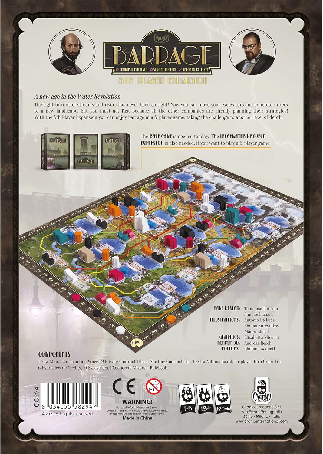 Barrage - 5th Player Expansion