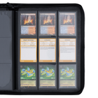 TCG Faux-Leather Trading Card Binder - Blue