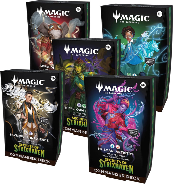Magic the Gathering Secrets of Strixhaven Commander Decks 1pc