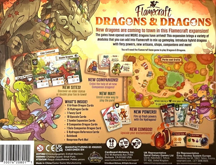 Flamecraft - Dragons and Dragons Expansion