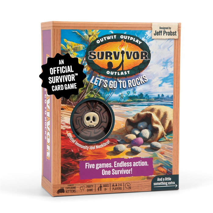 Survivor - Let's Go To Rocks The Card Game