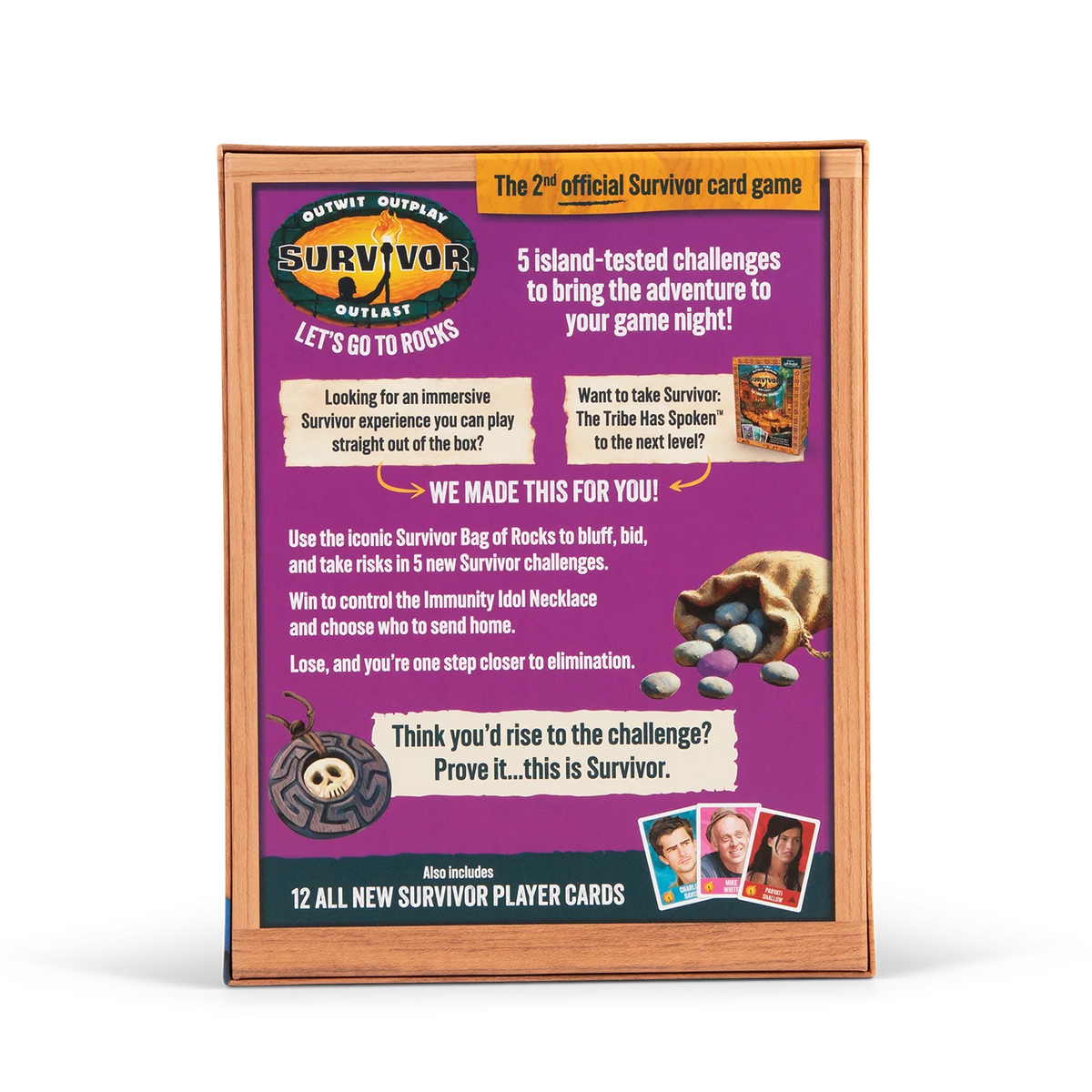 Survivor - Let's Go To Rocks The Card Game