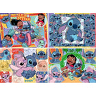 4x100pc Disney Stitch Bumper Pack Puzzle