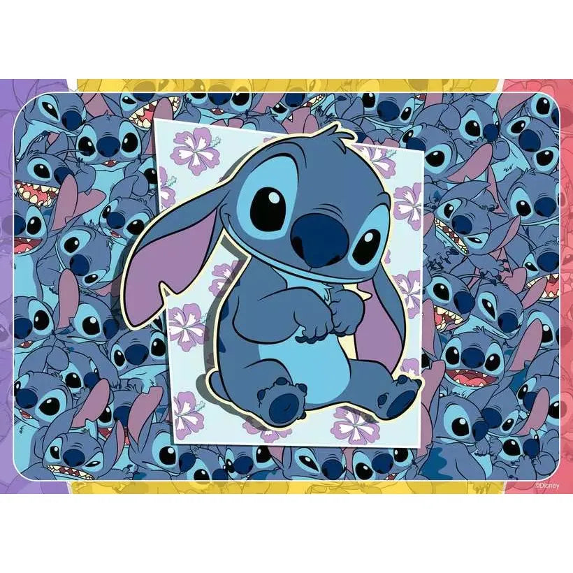 4x100pc Disney Stitch Bumper Pack Puzzle