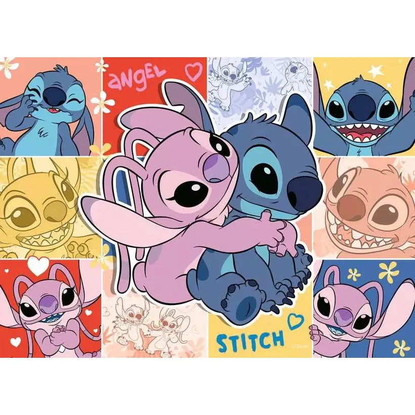 4x100pc Disney Stitch Bumper Pack Puzzle