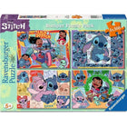 4x100pc Disney Stitch Bumper Pack Puzzle