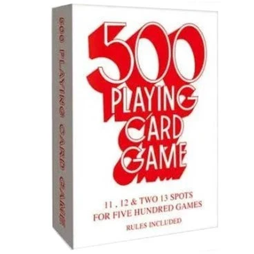 500 Card Game Single Deck Blue