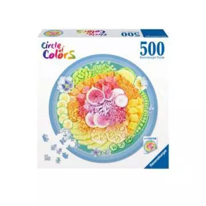 500pc Circle of Colors - Poke Bowl Puzzle