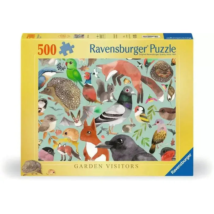 500pc Garden Visitors Puzzle