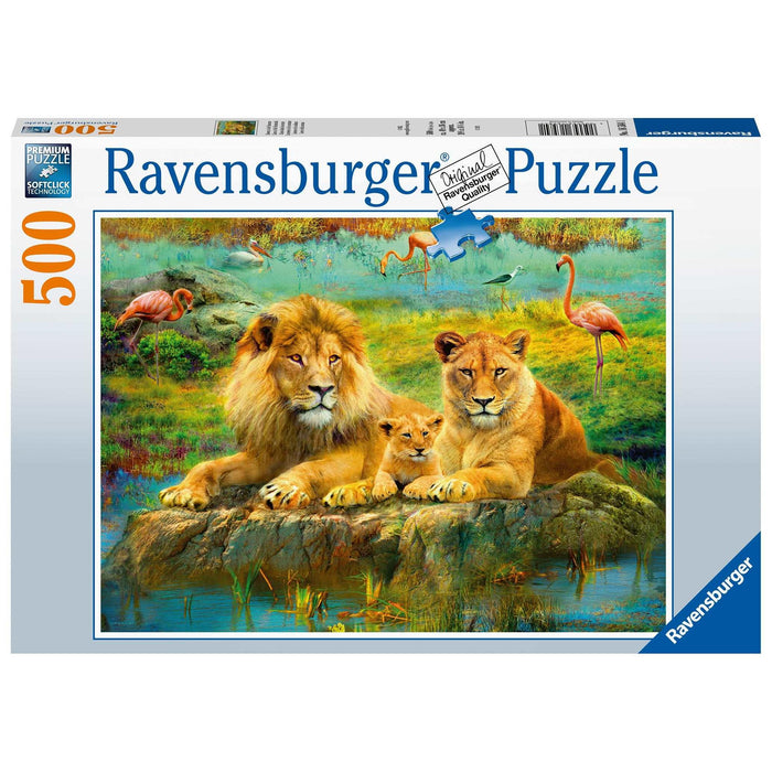 500pc Lions in the Savannah Puzzle