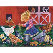 500pc Little Farm Girl Puzzle