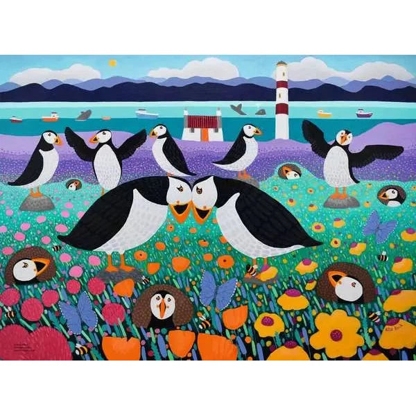image2_500pc Puffinry! Puzzle