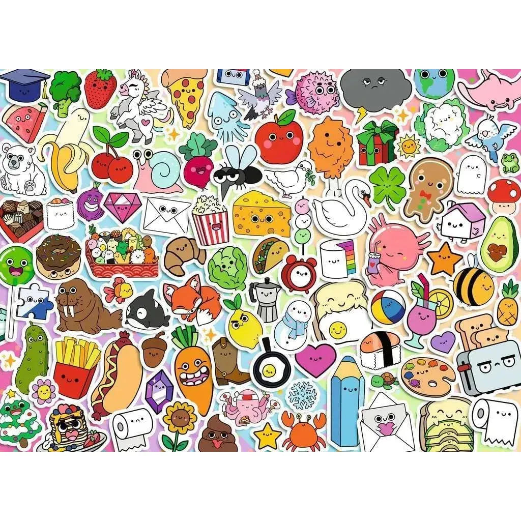 500pc WJPC'25: Cute Kawaii Chaos Puzzle