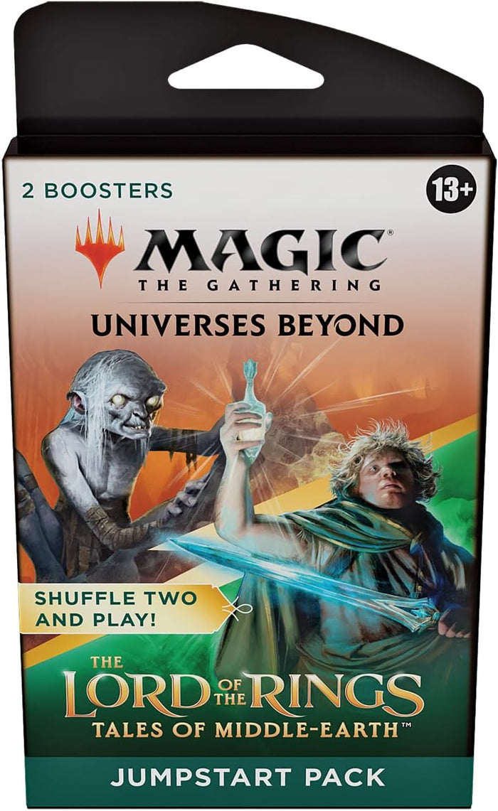 Magic the Gathering The Lord of the Rings Tales of Middle Earth Jumpstart Boosters Multipack (2 Boosters Per Pack)