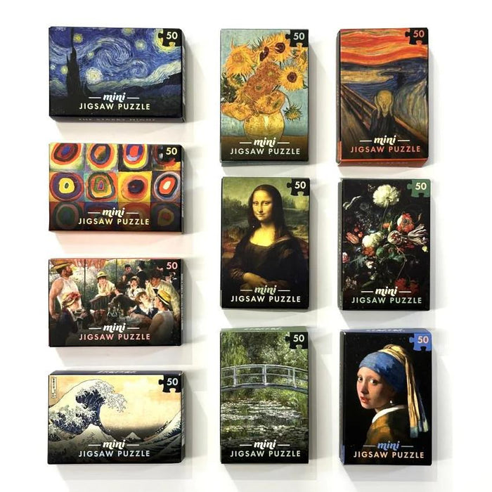 50pc Mini Masterpieces Puzzle 1pc