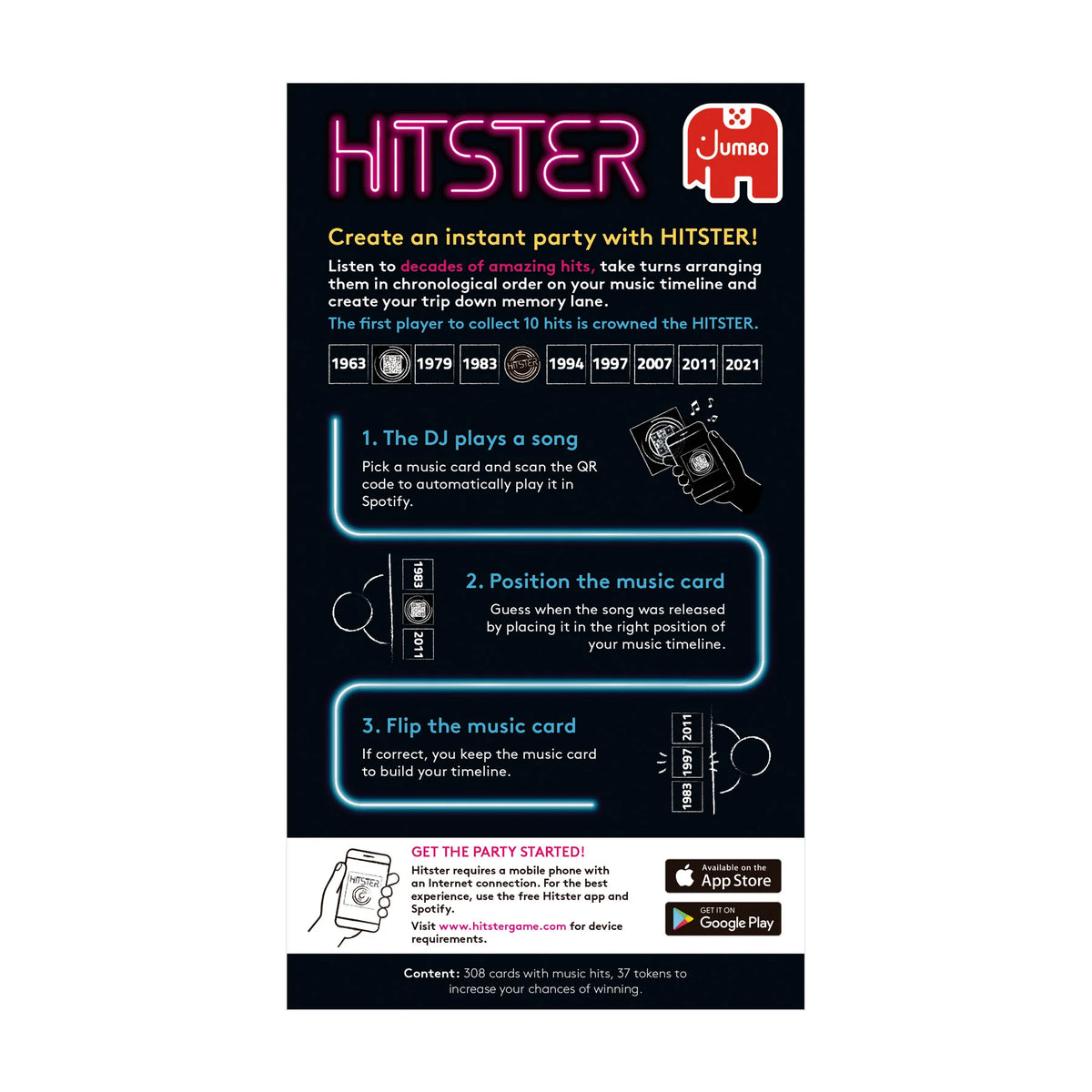 Hitster The Music Card Game