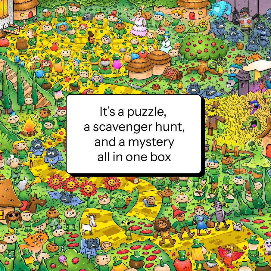 1000pc: The Wonderful Wizard of Oz Jigsaw Puzzle