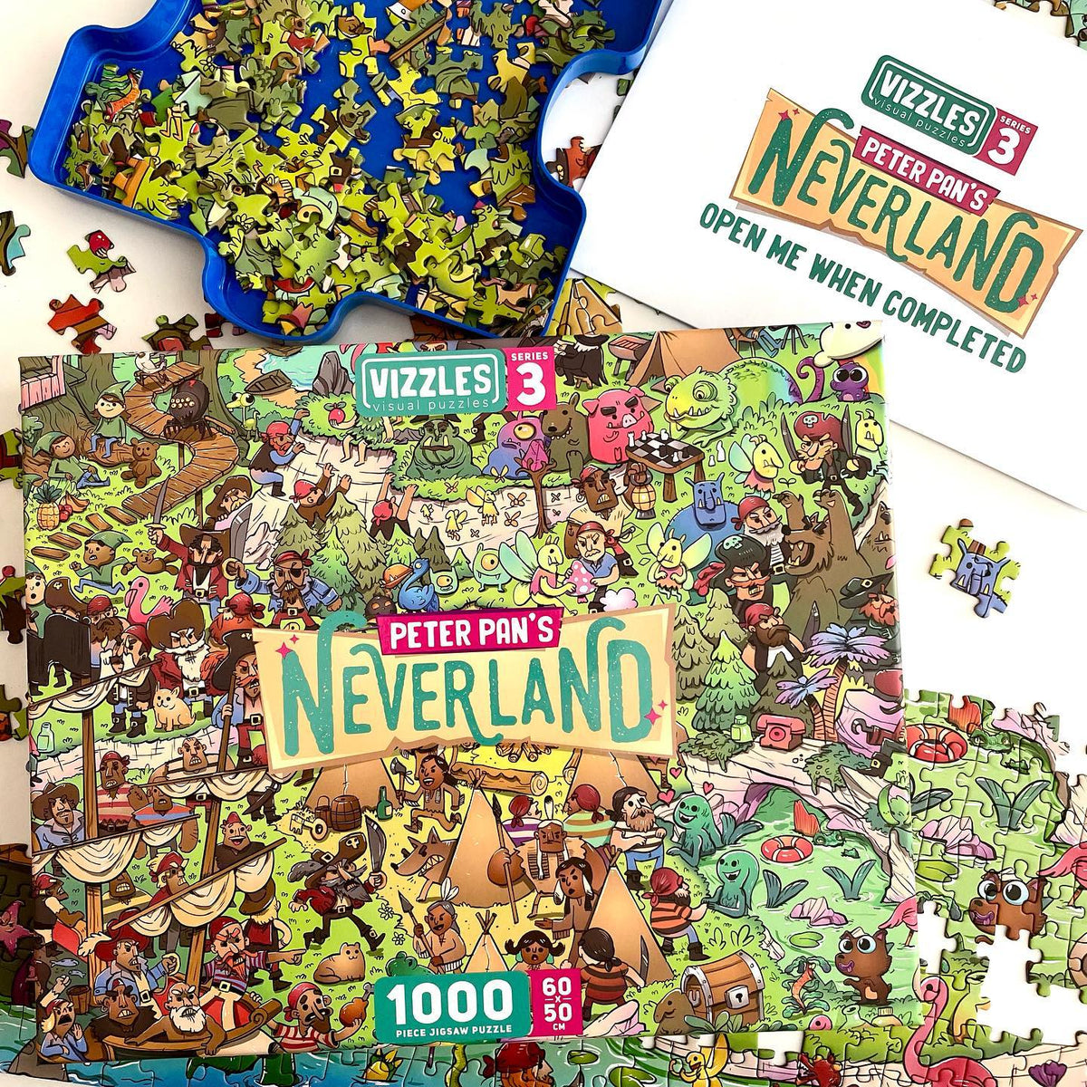 1000pc Peter Pan's Neverland Jigsaw Puzzle