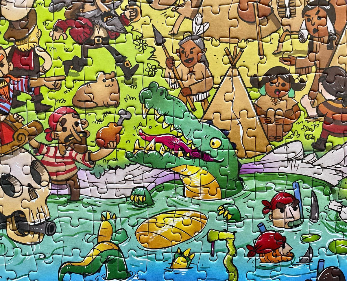 1000pc Peter Pan's Neverland Jigsaw Puzzle