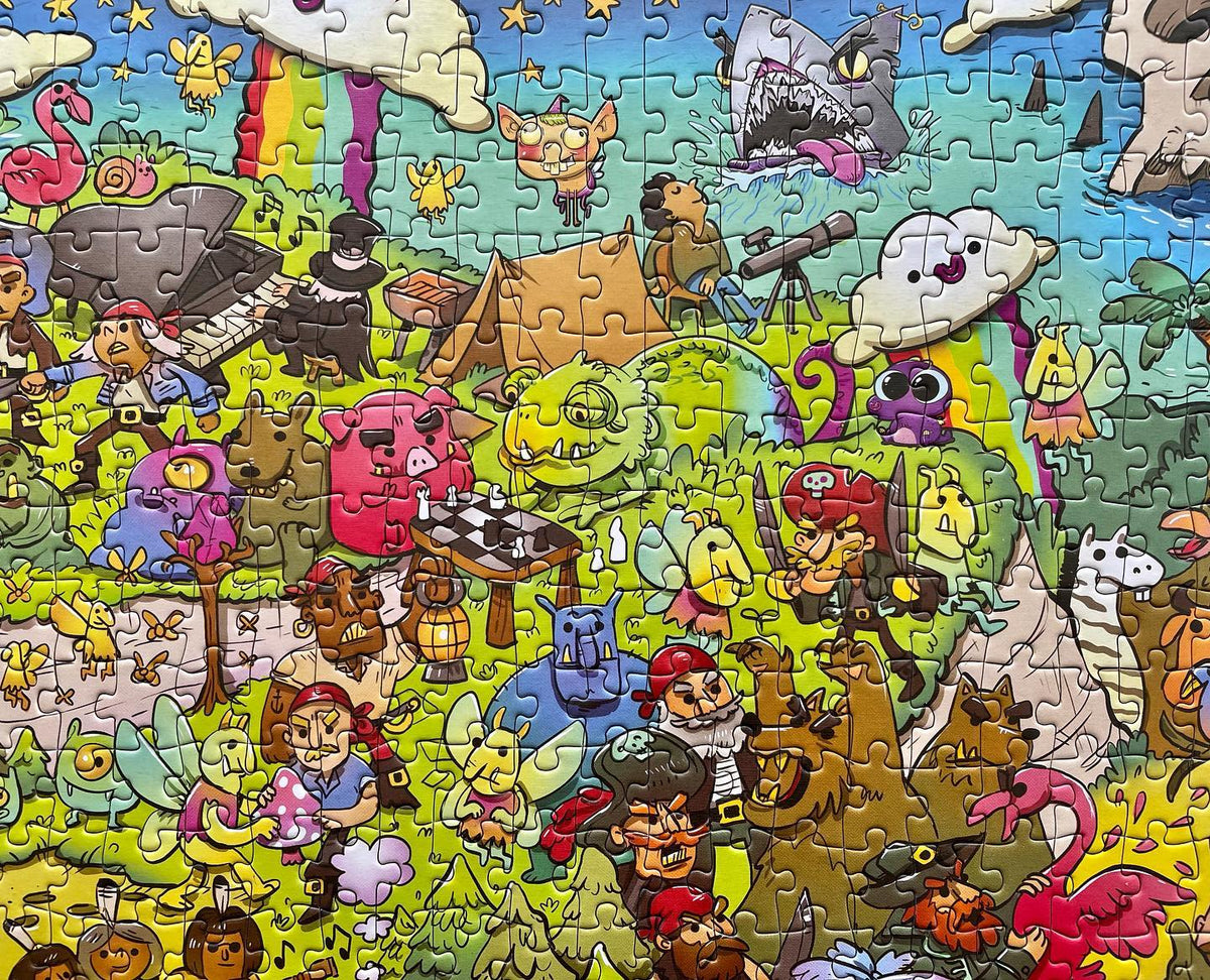 1000pc Peter Pan's Neverland Jigsaw Puzzle