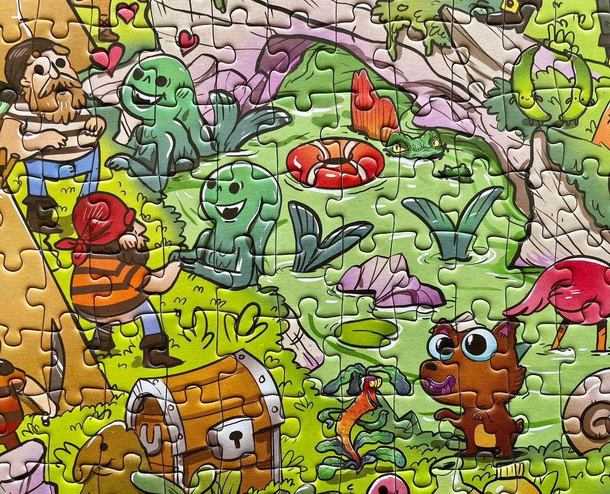 1000pc Peter Pan's Neverland Jigsaw Puzzle