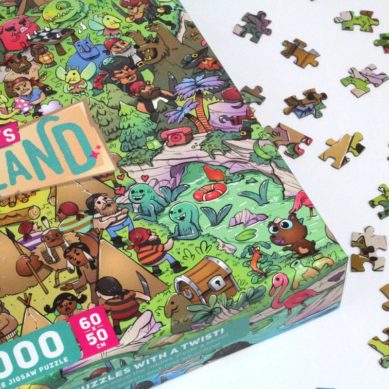 1000pc Peter Pan's Neverland Jigsaw Puzzle