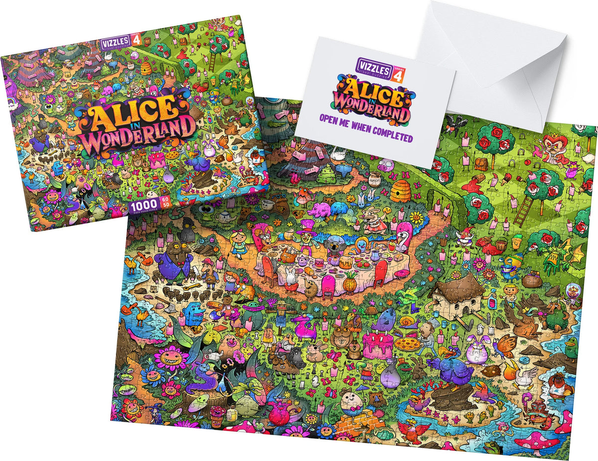 1000pc Alice In Wonderland Jigsaw Puzzle