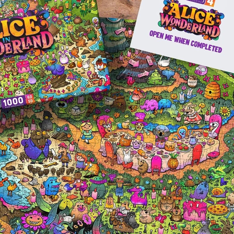 1000pc Alice In Wonderland Jigsaw Puzzle